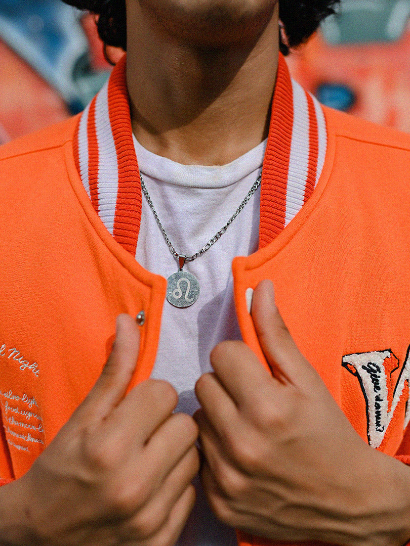 Attitude I DONT GIVE DAMN Varsity Men Jacket
