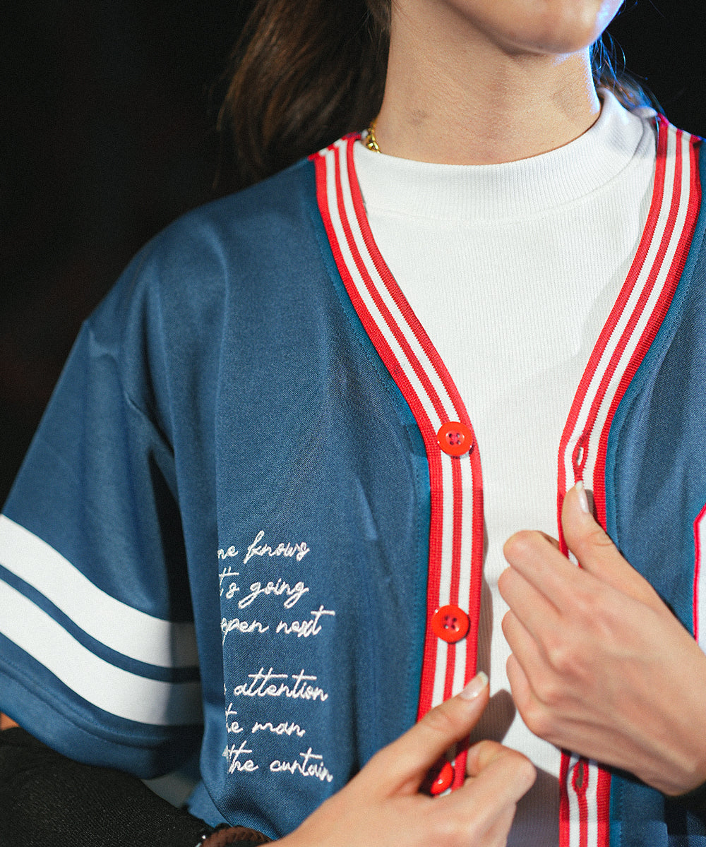 UNISEX Epic 60 Zaavs Retro Stripe Baseball Jersey