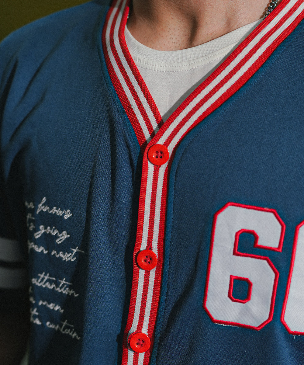 UNISEX Epic 60 Zaavs Retro Stripe Baseball Jersey