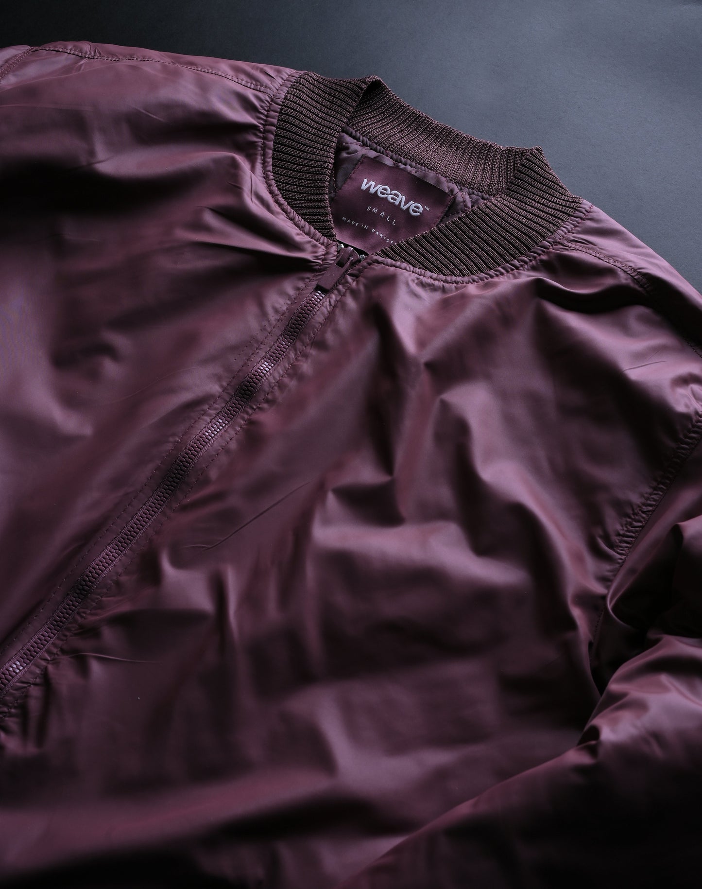 Maroon Skydiver Bomber Jacket