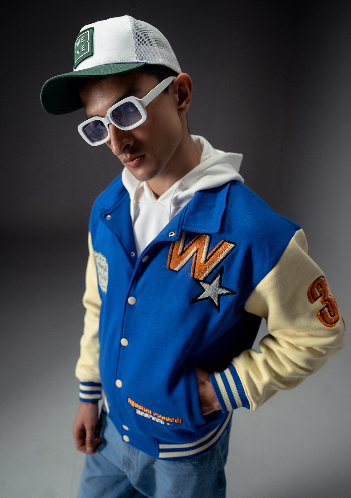 Unisex Zaavs Vintage Varsity Jacket