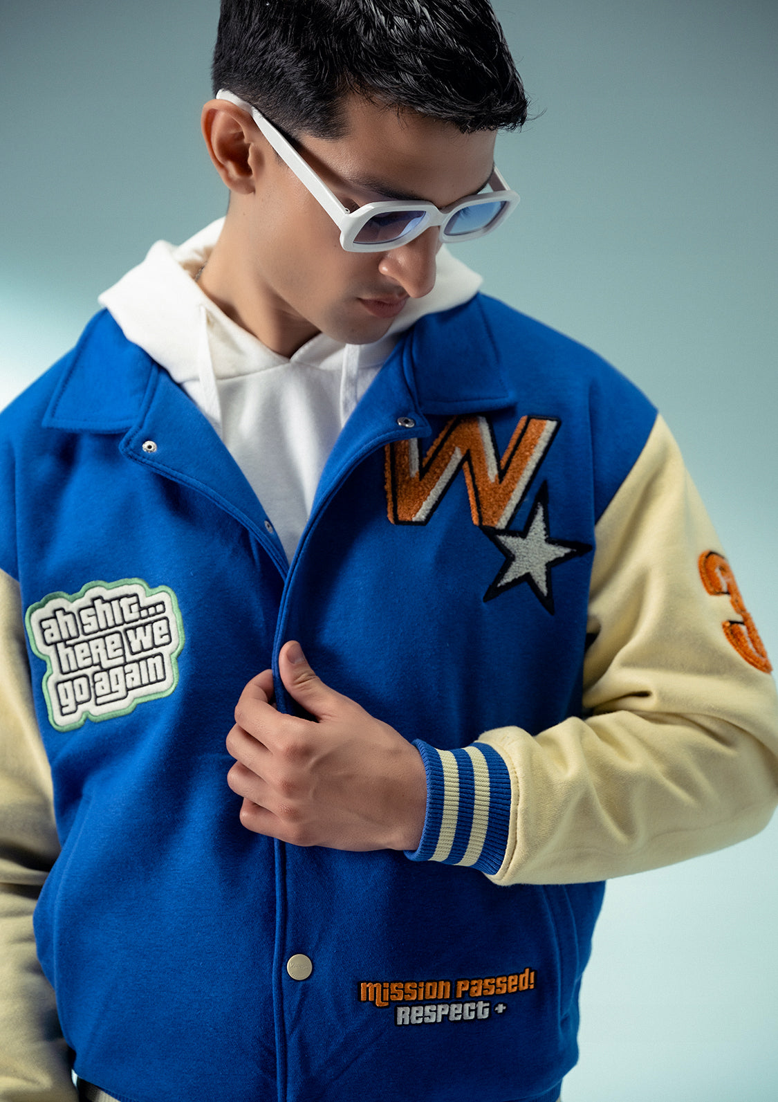 Unisex Zaavs Vintage Varsity Jacket
