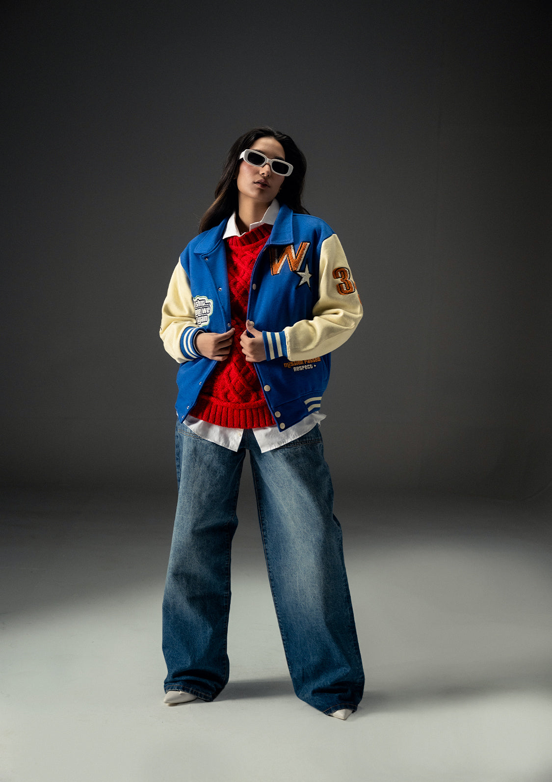 Unisex Zaavs Vintage Varsity Jacket